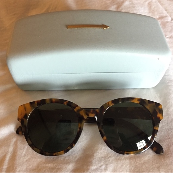 KAREN WALKER “ANYWHERE” Crazy Tort Sunglasses - Picture 2 of 5